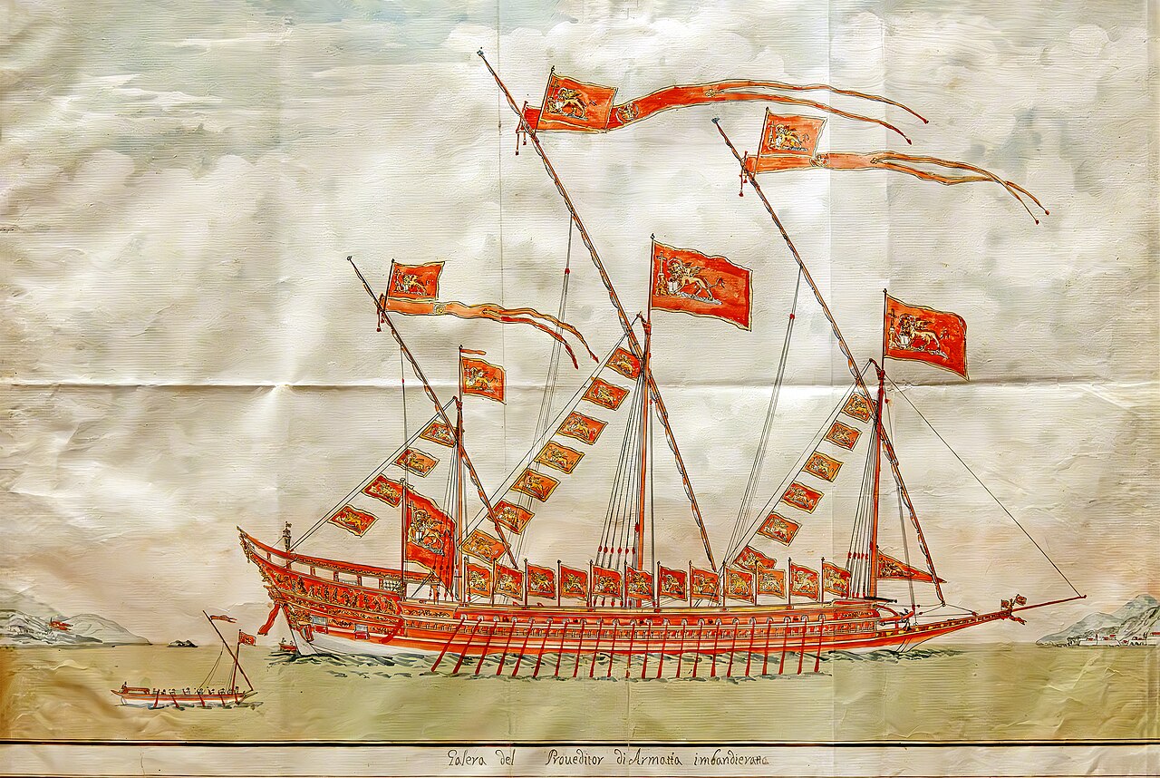 Bateau de la Vénétie à la fin du XVe siècle